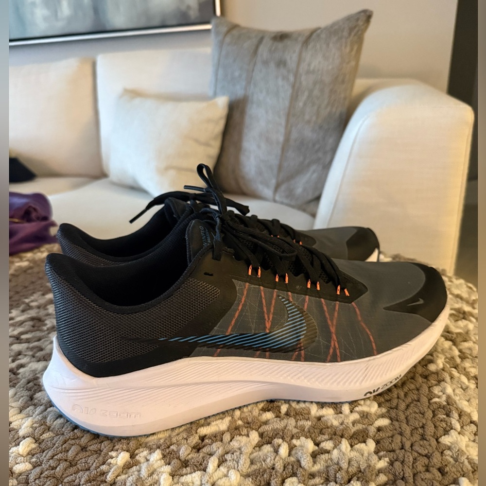 Nike Black and Gray Athletic Sneaker